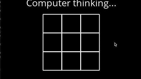 TicTacToe Unbeatable AI