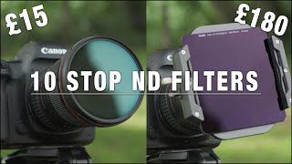 10 Stop ND Filters - CHEAP VS EXPENSIVE