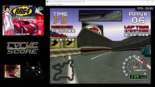 HIGHSCORE - Ridge Racer 64 - N64 326220 / FLap 107760 (Revolution /Intermediate EXTRA)
