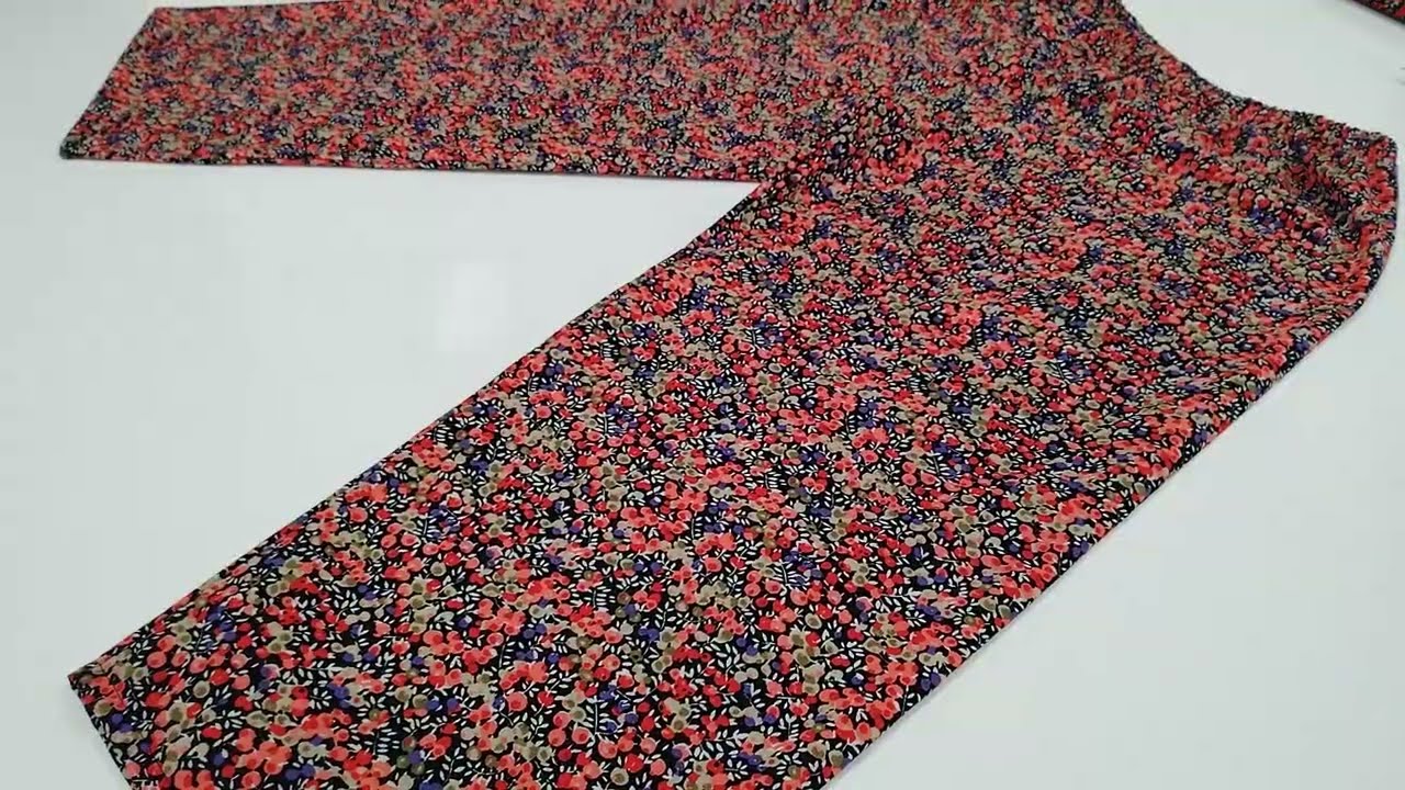 Pratik pazen pijama kesimi dikimi