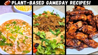 7 PLANT-BASED Recipes for Football Parties / Tailgates ?  Ready in 30 MIN