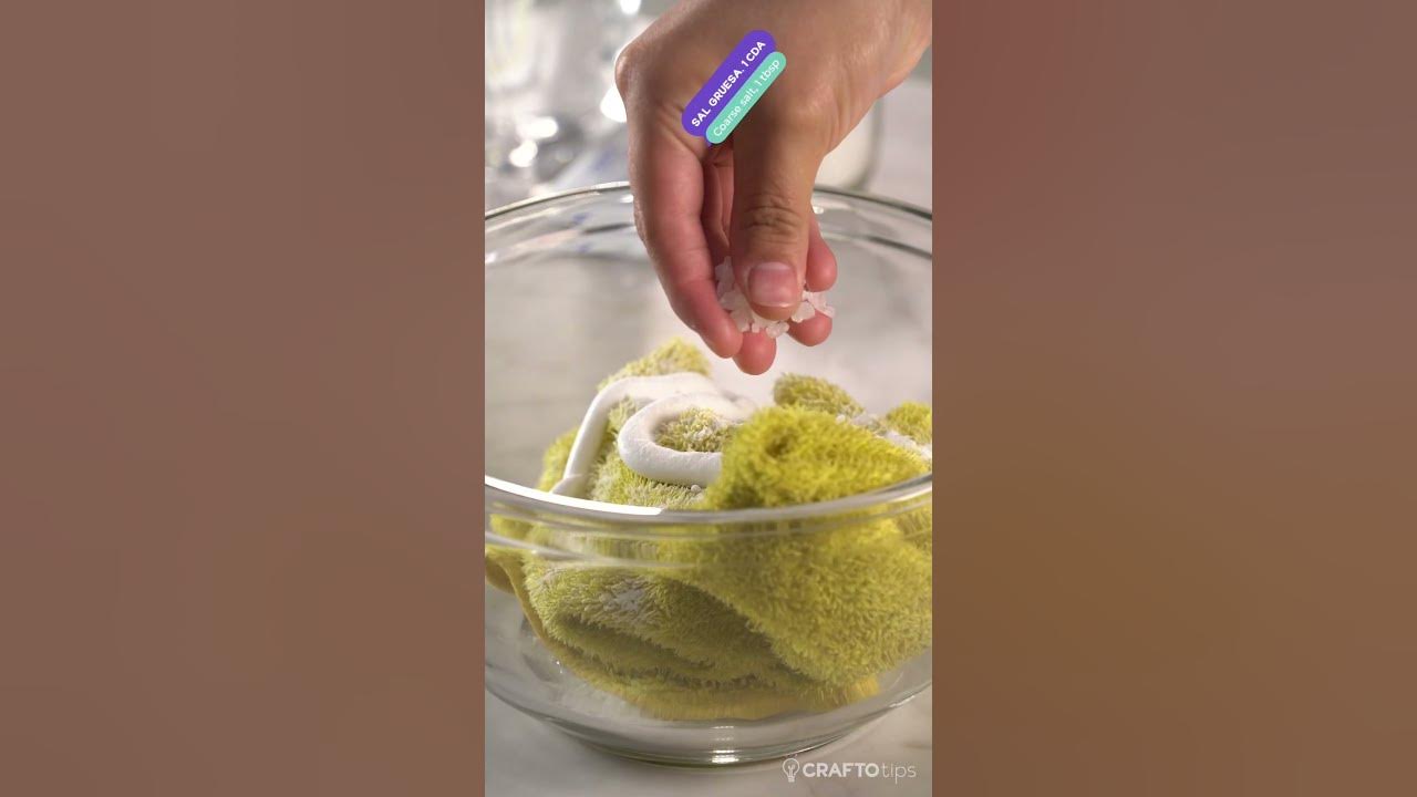 Con este remedio casero podrás quitarle el mal olor a los trapos de limpieza  para la cocina