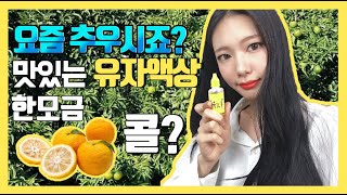 (마샤 유자) 지금까지 이런 액상은 없었다 전자담배 액상인가? 유자차인가??