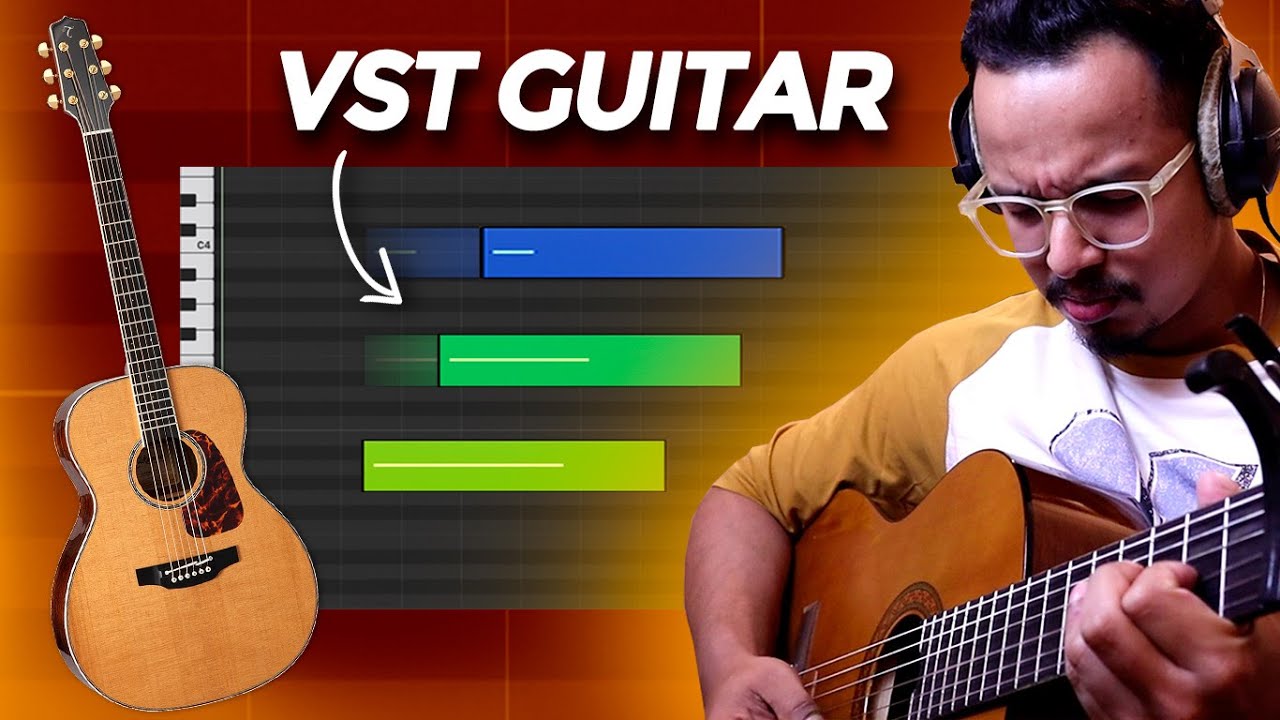 how to make REALISTIC GUITAR with VST Plugins ( In 4 mins ) - YouTube