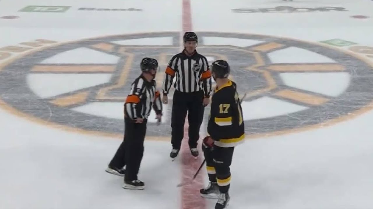Hot mic catches NHL official dropping an F-bomb. - HockeyFeed