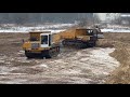 Болотный гусеничный самосвал аренда гусеничных самосвалов Киев обл Украина, копаем озера ставки