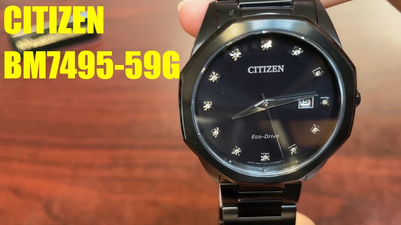 Citizen Corso Diamond Eco-Drive Solar Powered Watch BM7495-59G