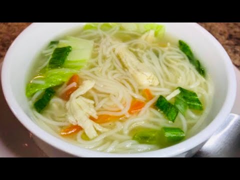 Quick & Easy: CHICKEN MISUA SOUP Recipe
