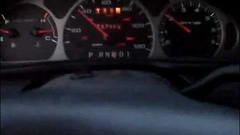 Fixing Ford Taurus Transmission Shift Problem. Replacing VSS Vehicle Speed Sensor