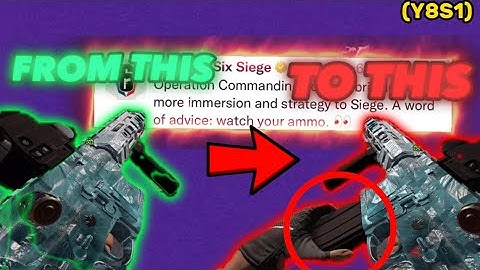 THIS IS HOW THE RELOAD REWORK WILL FUNCTION (Y8S1) Rainbow Six Siege