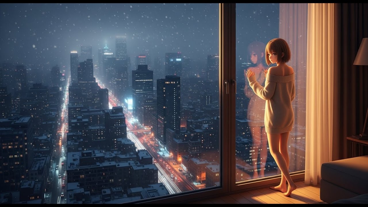 ❄️ When the City Sleeps 💔 | Emotional Lo-Fi R&B for Winter Nights 🌙