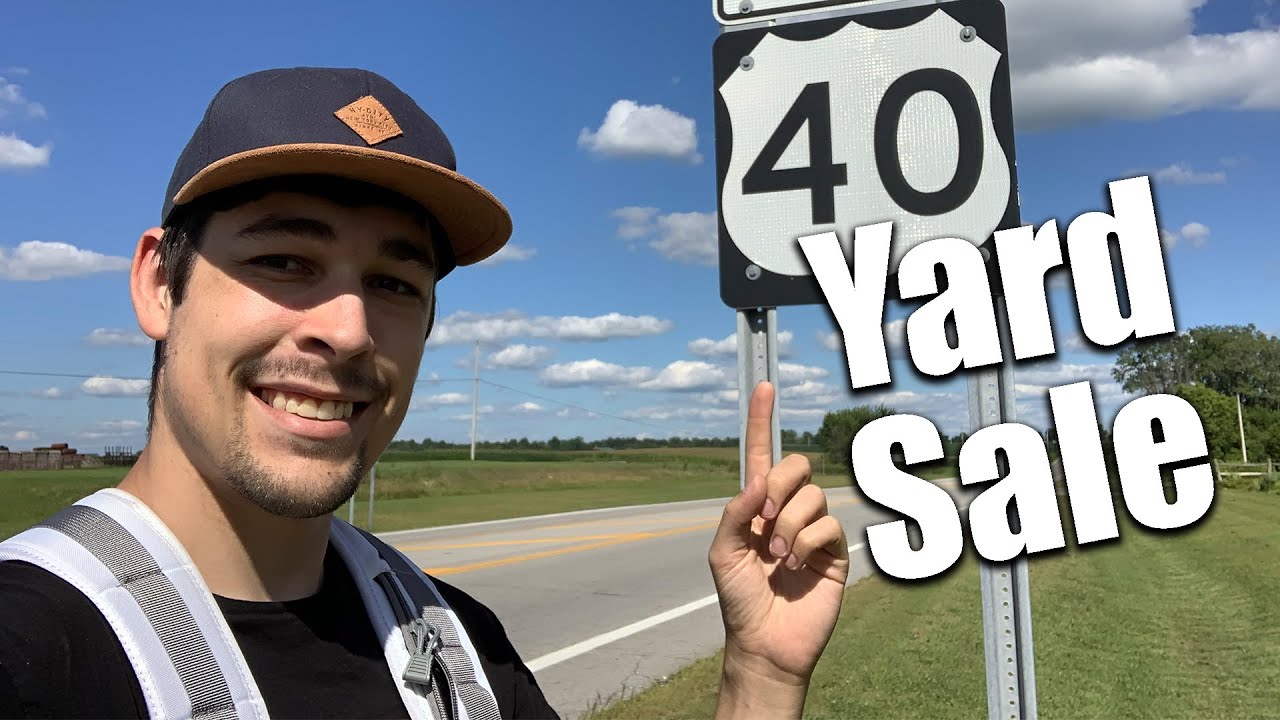 I Drove For Hours To Attend This Yard Sale Route 40 Garage Sale YouTube