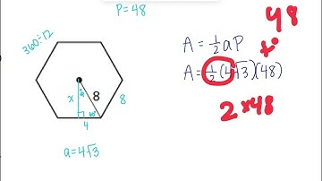 Video Notes: Area of Regular Polygons Updated (Honors Video 2 of 2)