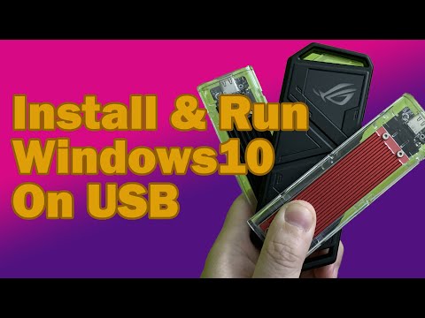 Install and Run Windows 10 From A VHDX File On A USB Drive