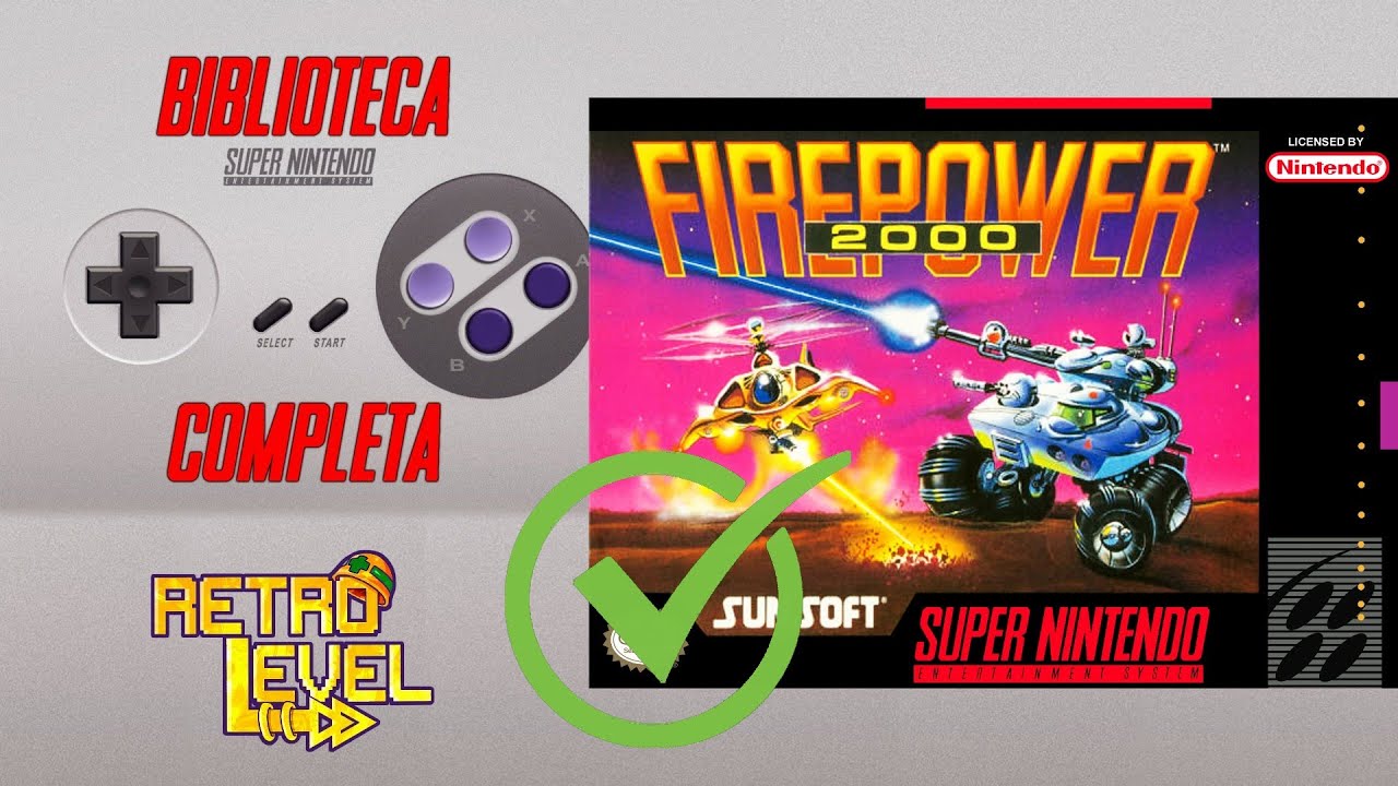 Walkthrough do jogo Firepower 2000 para Super Nintendo 