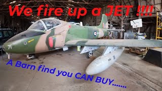 Military jet Barn find ? Ultimate man cave toy, We Fire up a jet  that YOU COULD BUY, bargain fun