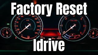 Celebrity How to Factory Reset BMW IDrive 4 Profile