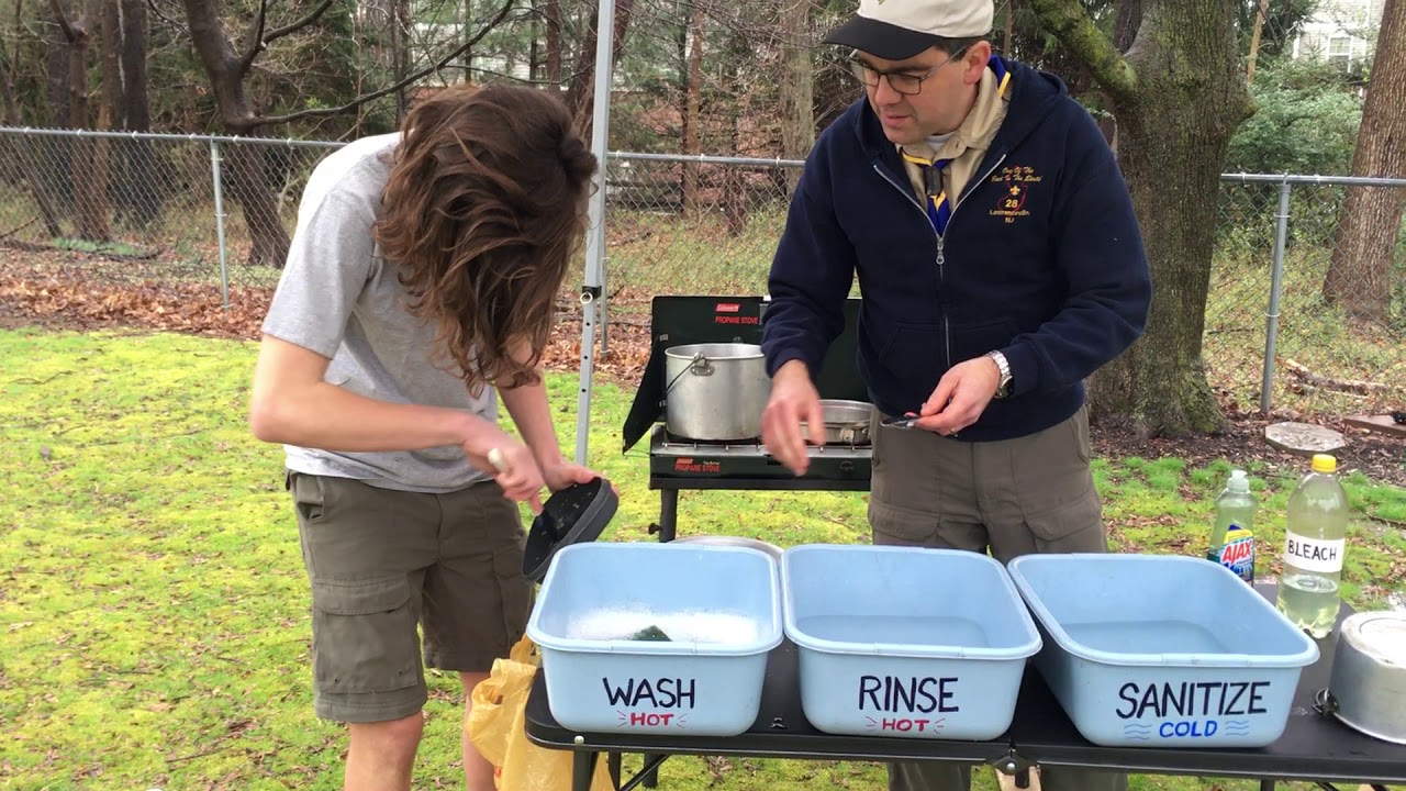 How to Wash Dishes While Camping - Fresh Off The Grid