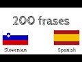 200 frases - Esloveno - Español