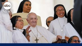 Pope Francis to allow women to vote at bishop’s meeting l GMA