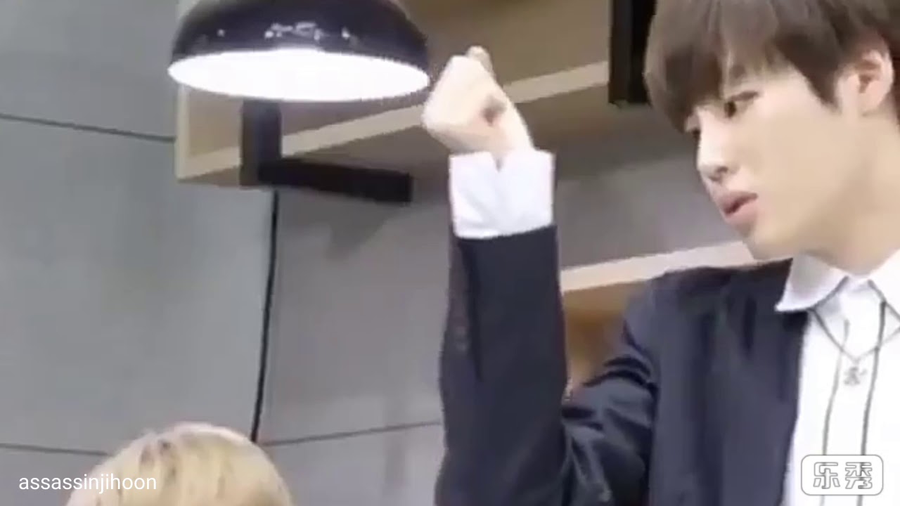 Another compilation of Park Jihoon judging the members