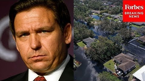 BREAKING: DeSantis Holds Briefing On Continuing Hurricane Ian Recovery Efforts