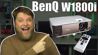 This Projector Shocked Me!.... BenQ W1800i 4k