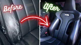 Leather Seat Restoration