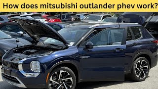 How does mitsubishi outlander phev work 2025 Mitsubishi Outlander PHEV walkaround