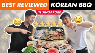 BEST REVIEWED KOREAN BBQ in Singapore! *We Ordered Everything On The Menu*