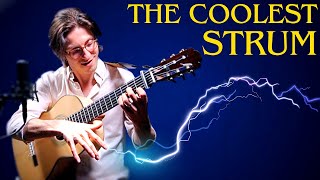 The Coolest Guitar Strum Ive Ever Seen 🎸