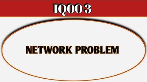 IQOO 3 mein network problem kaise theek Karen, how to solve network problem in IQOO 3