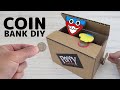 The huggy wuggy piggy bank will steal your coinsfunny cardboard crafts diy