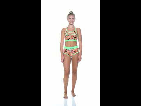 Dolfin Uglies Women's Revibe Electra T-Strap Bikini Top | SwimOutlet.com