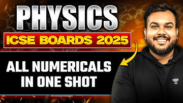 All Physics Numericals in One Shot | Most Important Questions | ICSE Class 10 | Prem Sir