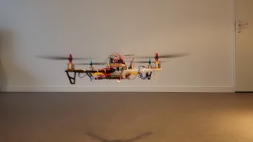 First Test Flight of Arduino based Quadcopter