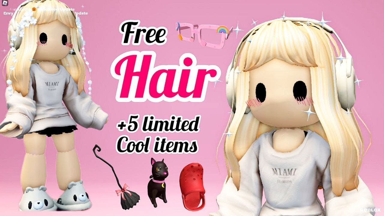 ⚠HURRY GET THESE *FREE* NEW UGC HAIRS! ✨ROBLOX FREE AVATAR UGC ITEMS 