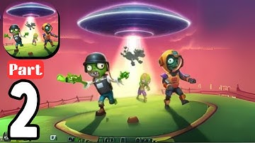 Aliens vs Zombies: Invasion - All Levels Gameplay Walkthrough Part 2 iOS,Android