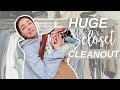 HUGE closet clean out! *reorganizing & decluttering*