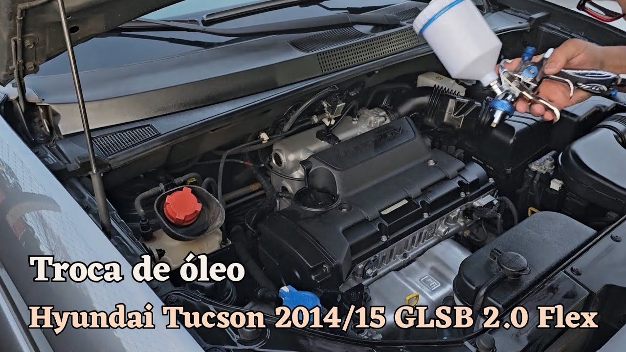 Hyundai Tucson 2014/15 GLSB  2.0 Flex com 71000 kms Originais - Troca de óleo