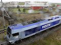 Maxima 40 CC accelerating a 2600 ton coal train