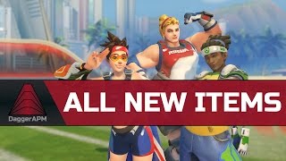 Overwatch All New Items Summer Games 2016