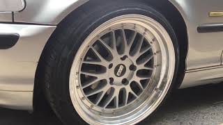 BMW e46  vs  BBS LM  18” Bmw E46 Bbs Lm