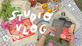 STUDIO VLOG  Behind the Scenes of a Shop Update! (Photoshoot, New Products & Painting!)