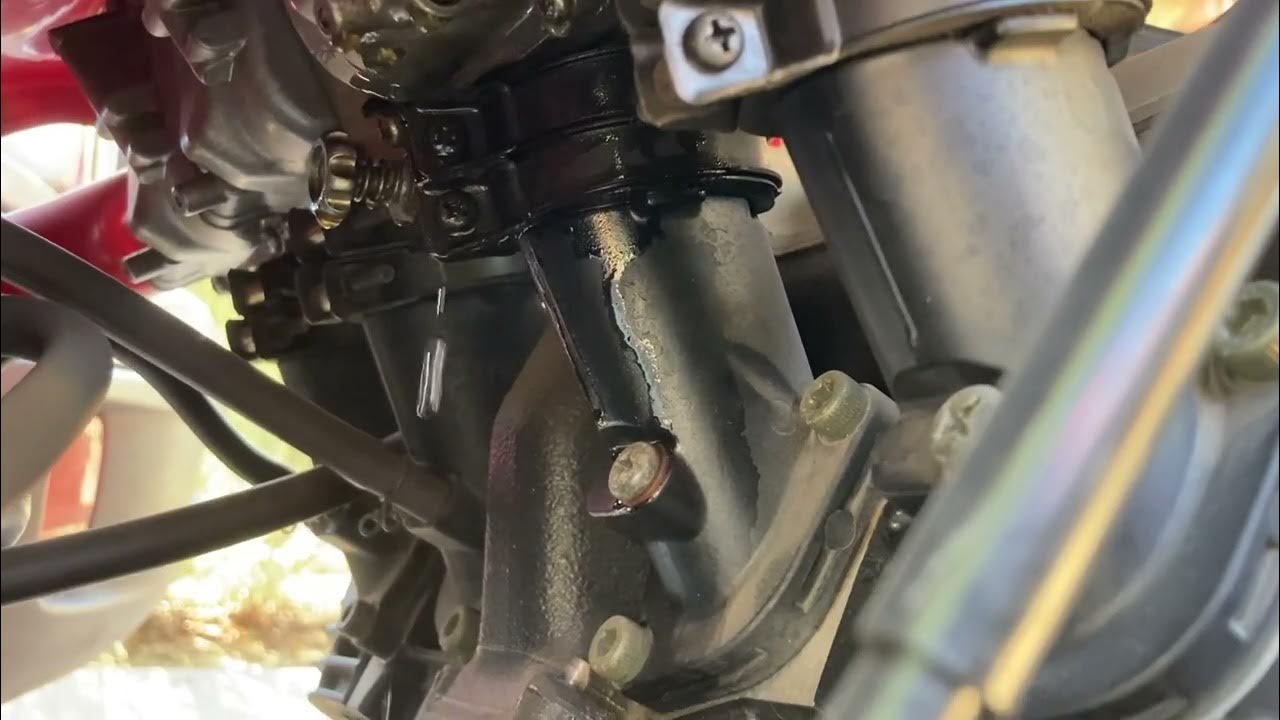 Leaking float bowl YouTube