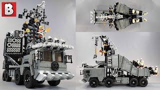 LEGO Doof Wagon Beats the Drums of Action! MAD MAX Custom Build!