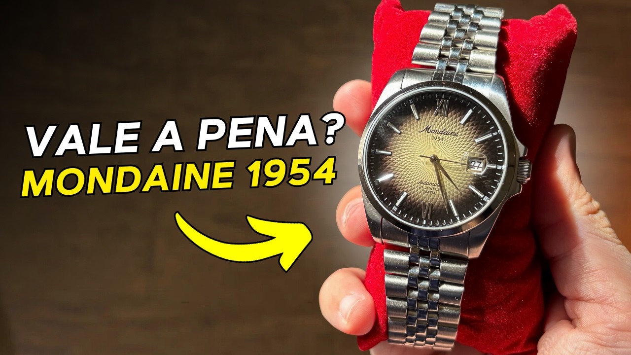 O Relógio Automático Barato que Lembra um Presage - Mondaine 1954