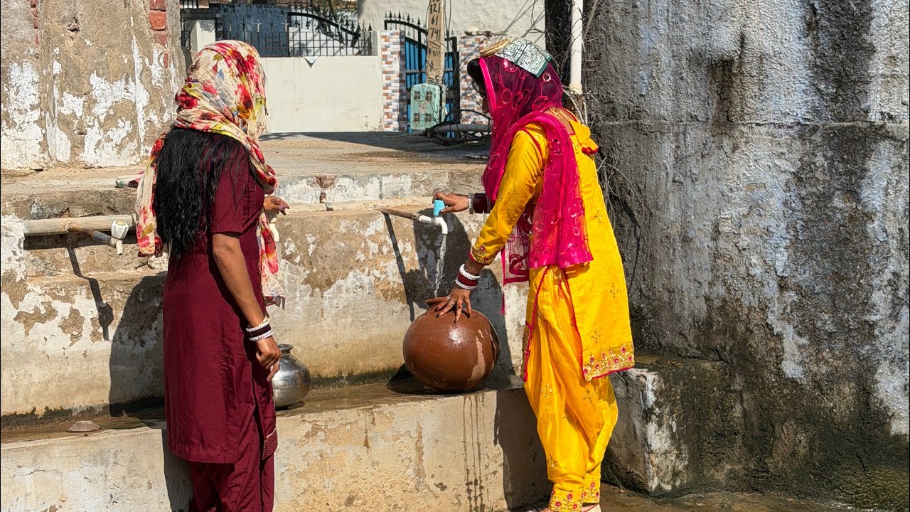 बसोड़ा की कड़ाई #vlog #familyvlog #tamannasingh #natak #haryanvi #villagelife 