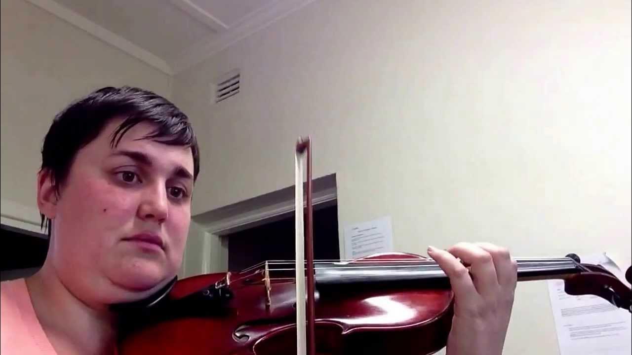E major scale and arpeggio violin trinity grade 4 YouTube