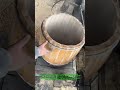 Crafting Wine Barrel with Precision: Work Tool Traditional Wooden Barrel Assembly with Precision